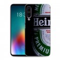 Дизайнерский силиконовый чехол для Meizu 16T Heineken