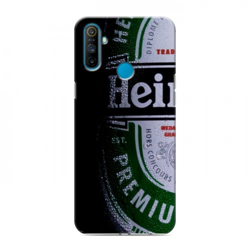 Дизайнерский силиконовый чехол для Realme C3 Heineken