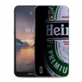 Дизайнерский силиконовый чехол для Nokia 1.3 Heineken