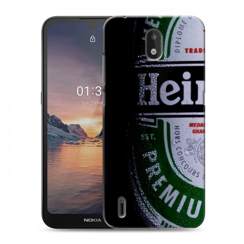 Дизайнерский силиконовый чехол для Nokia 1.3 Heineken