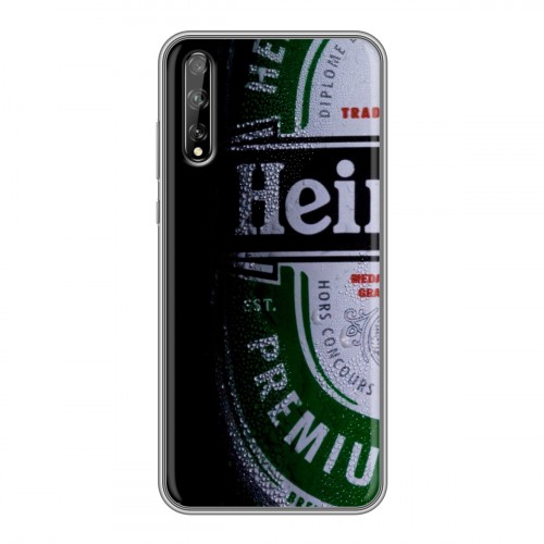 Дизайнерский силиконовый чехол для Huawei Y8p Heineken