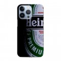 Дизайнерский силиконовый чехол для Iphone 13 Pro Heineken