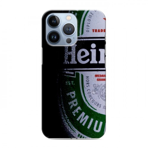 Дизайнерский силиконовый чехол для Iphone 13 Pro Heineken