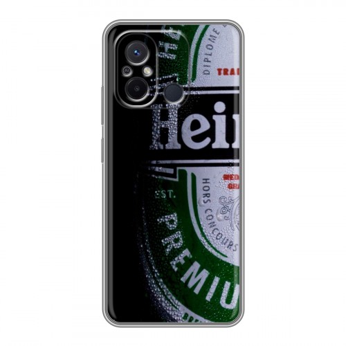 Дизайнерский силиконовый чехол для Xiaomi RedMi 12C Heineken