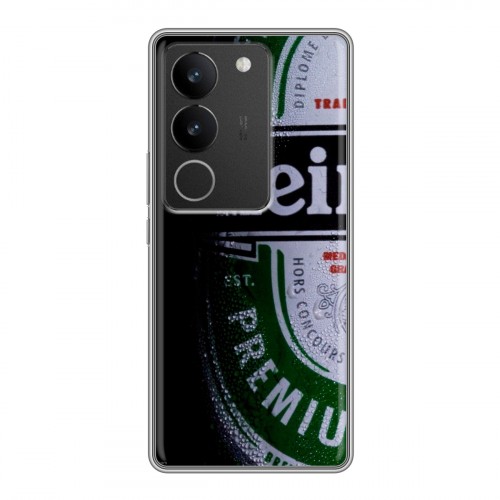 Дизайнерский силиконовый чехол для Vivo S17 Heineken