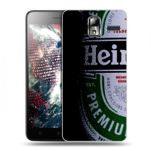 Дизайнерский силиконовый чехол для Lenovo S580 Ideaphone Heineken