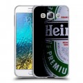 Дизайнерский пластиковый чехол для Samsung Galaxy E5 Heineken