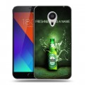 Дизайнерский пластиковый чехол для Meizu MX5 Heineken