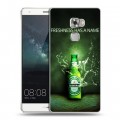 Дизайнерский пластиковый чехол для Huawei Mate S Heineken