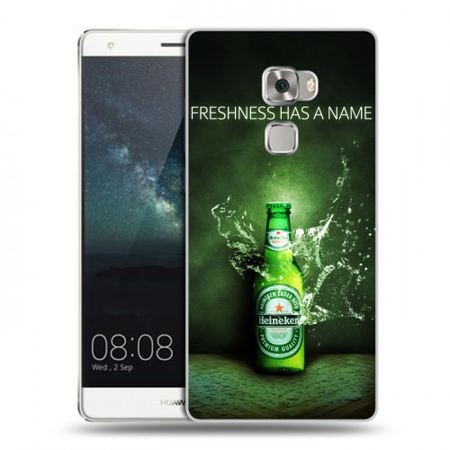 Дизайнерский пластиковый чехол для Huawei Mate S Heineken