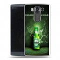 Дизайнерский пластиковый чехол для LG V10 Heineken