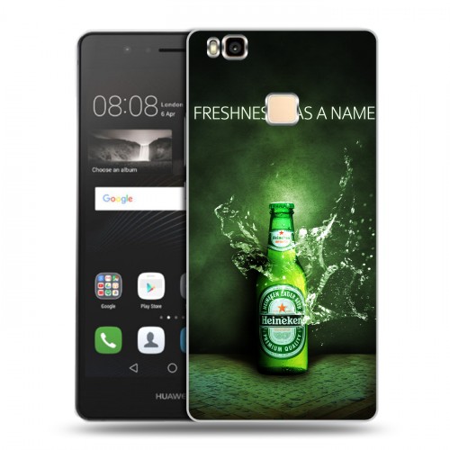 Дизайнерский пластиковый чехол для Huawei P9 Lite Heineken