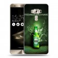 Дизайнерский силиконовый чехол для Asus ZenFone 3 Deluxe Heineken
