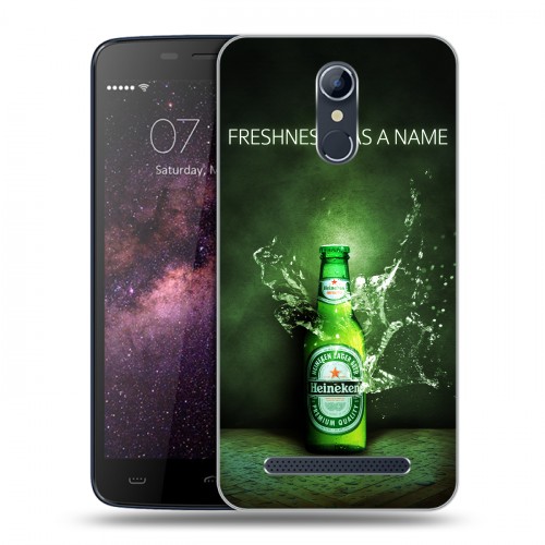 Дизайнерский силиконовый чехол для Homtom HT17 Heineken