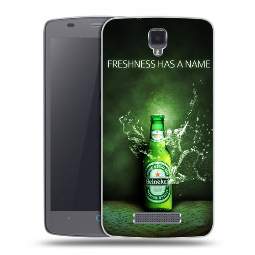 Дизайнерский силиконовый чехол для ZTE Blade L5 Heineken