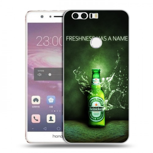 Дизайнерский пластиковый чехол для Huawei Honor 8 Heineken