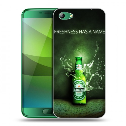 Дизайнерский силиконовый чехол для Elephone S7 Heineken