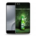 Дизайнерский пластиковый чехол для Xiaomi Mi5C Heineken