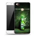 Дизайнерский пластиковый чехол для ZTE Nubia N1 Heineken