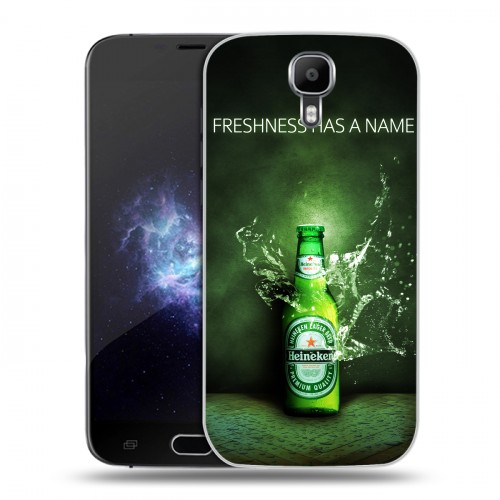 Дизайнерский пластиковый чехол для Doogee X9 Pro Heineken