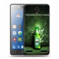 Дизайнерский силиконовый чехол для ZTE Blade L7 Heineken