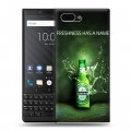 Дизайнерский пластиковый чехол для BlackBerry KEY2 Heineken