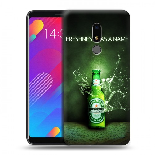 Дизайнерский пластиковый чехол для Meizu M8 Lite Heineken