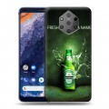 Дизайнерский силиконовый чехол для Nokia 9 PureView Heineken