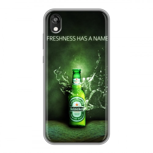 Дизайнерский силиконовый чехол для Huawei Honor 8s Heineken