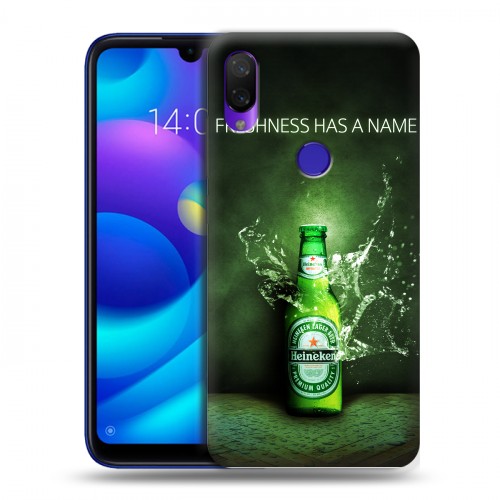 Дизайнерский пластиковый чехол для Xiaomi Mi Play Heineken