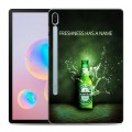 Дизайнерский силиконовый чехол для Samsung Galaxy Tab S6 Heineken