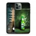 Дизайнерский пластиковый чехол для Iphone 11 Pro Heineken