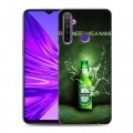 Дизайнерский силиконовый чехол для Realme 5 Heineken