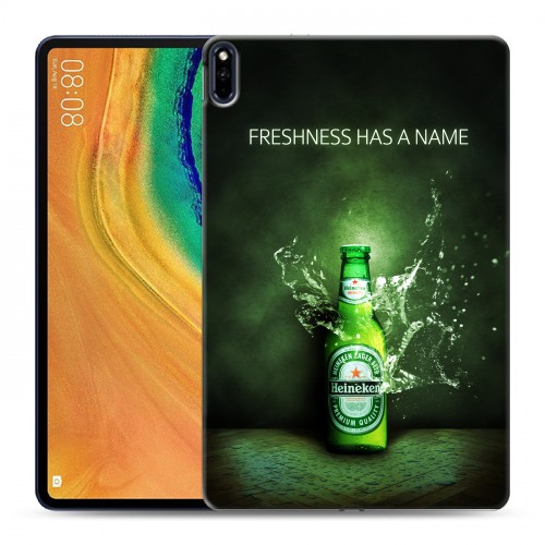 Дизайнерский силиконовый с усиленными углами чехол для Huawei MatePad Pro Heineken
