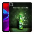 Дизайнерский пластиковый чехол для Ipad Pro 12.9 (2020) Heineken