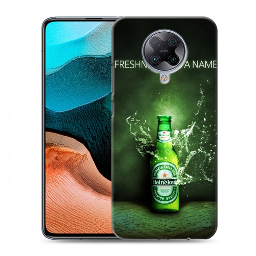Дизайнерский пластиковый чехол для Xiaomi RedMi K30 Pro Heineken