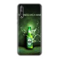 Дизайнерский силиконовый чехол для Huawei Y8p Heineken