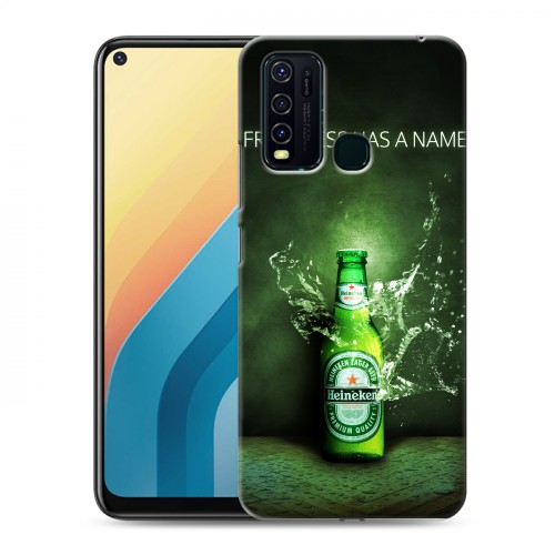 Дизайнерский пластиковый чехол для Vivo Y30 Heineken