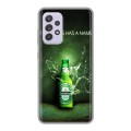 Дизайнерский силиконовый чехол для Samsung Galaxy A52 Heineken