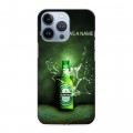 Дизайнерский силиконовый чехол для Iphone 13 Pro Heineken