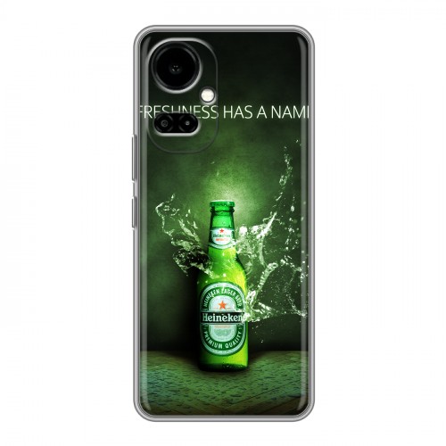 Дизайнерский силиконовый чехол для Tecno Camon 19 Heineken