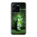 Дизайнерский силиконовый чехол для Vivo Y35 Heineken