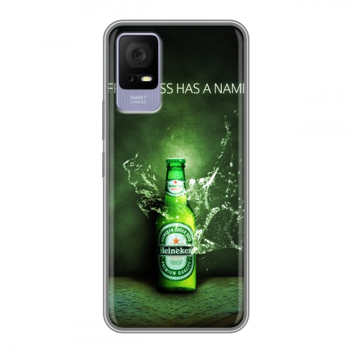 Дизайнерский силиконовый чехол для TCL 405 Heineken