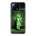 Дизайнерский силиконовый чехол для Xiaomi 13 Heineken