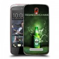 Дизайнерский пластиковый чехол для HTC Desire 500 Heineken