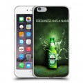 Дизайнерский силиконовый чехол для Iphone 6 Plus/6s Plus Heineken