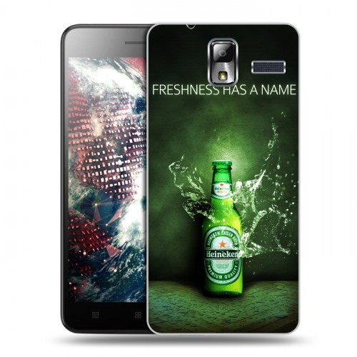 Дизайнерский силиконовый чехол для Lenovo S580 Ideaphone Heineken