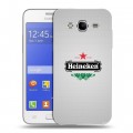 Дизайнерский силиконовый чехол для Samsung Galaxy J7 Heineken