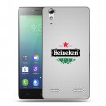 Дизайнерский силиконовый чехол для Lenovo A6010 Heineken