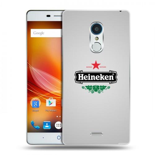 Дизайнерский пластиковый чехол для ZTE Blade X9 Heineken